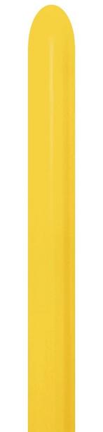 Modelleerballonnen Yellow 5cm 152cm 50st, Verzenden, Nieuw