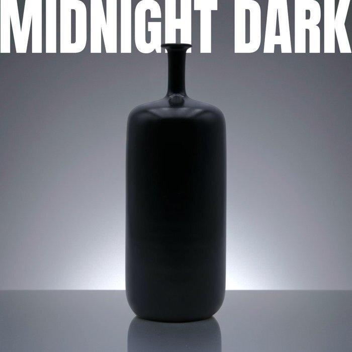 Bloempot - Collectie Midnight Dark ZWART EDITIE - Mid, Antiek en Kunst, Curiosa en Brocante