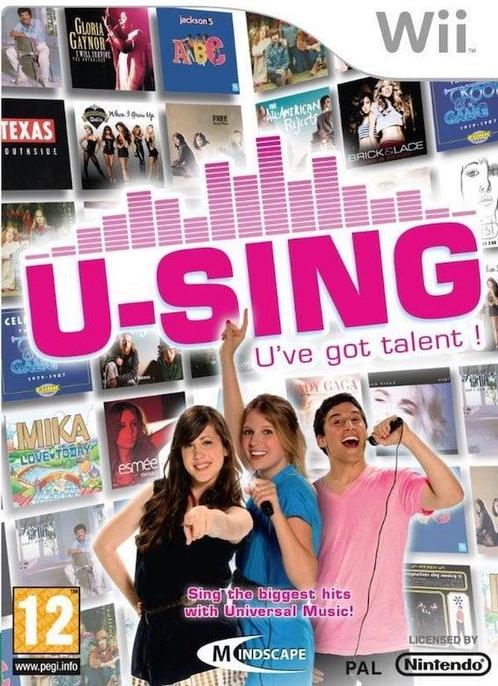 U Sing Uve Got Talent! (Wii Games) (Nintendo Wii), Spelcomputers en Games, Games | Nintendo Wii, Zo goed als nieuw, Ophalen of Verzenden