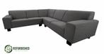 Donkergrijze 5-zits hoekbank – Slechts €329,95!, 250 tot 300 cm, Gebruikt, Hoekbank, Vierpersoons of meer