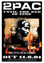 Posters - Poster 2PAC - Tupac - Untill the end of time, Verzamelen, Verzenden, Zo goed als nieuw