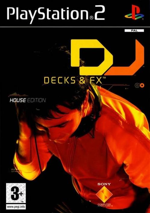 DJ Decks & FX House Edition (PlayStation 2), Spelcomputers en Games, Games | Sony PlayStation 2, Gebruikt, Vanaf 3 jaar, Verzenden