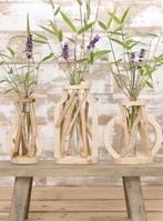 Decoratief Drijfhout met Reageerbuis L14 W7 H18,5 cm, Hobby en Vrije tijd, Ophalen of Verzenden, Nieuw