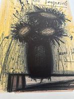 Bernard Buffet (1928-1999) - Lherbier - Les Tournesols 1966, Antiek en Kunst