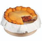 HoM Bakring Hout met Bakpapier Ø10,5x4cm 200st., Hobby en Vrije tijd, Taarten en Cupcakes maken, Verzenden, Nieuw