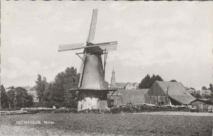 OOTMARSUM - Molen, Verzamelen, Ansichtkaarten | Nederland, Verzenden