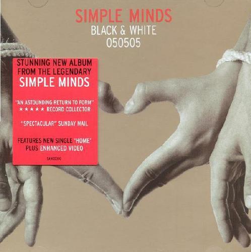 cd - Simple Minds - Black &amp; White 050505, Cd's en Dvd's, Cd's | Overige Cd's, Zo goed als nieuw, Verzenden