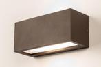 Rietveld Wandlampen - Bruin - Kunststof, Aluminium, Huis en Inrichting, Lampen | Wandlampen, Verzenden, Nieuw