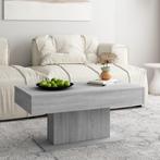 vidaXL Salontafel 96x50x45 cm bewerkt hout grijs sonoma, Huis en Inrichting, 50 tot 100 cm, Verzenden, Nieuw, 50 tot 100 cm