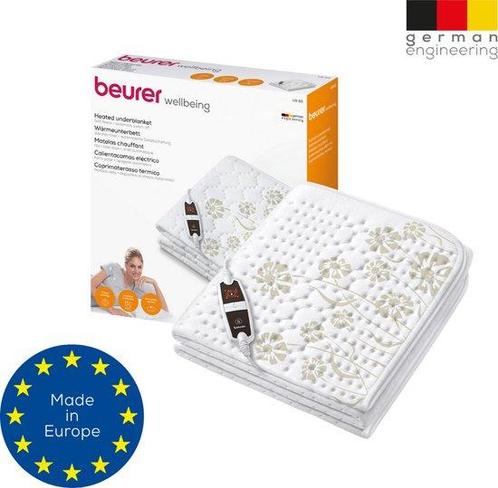 Beurer UB 60 Elektrische deken - Onderdeken - 150 x 80 cm -, Doe-het-zelf en Verbouw, Verwarming en Radiatoren, Verzenden