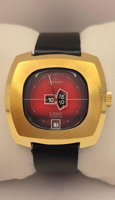 Itraco - Jumping Hour Automatic Incabloc - Zonder, Sieraden, Tassen en Uiterlijk, Horloges | Heren