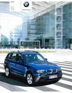 2005 BMW X3 BROCHURE FRANS, Nieuw, BMW, Author