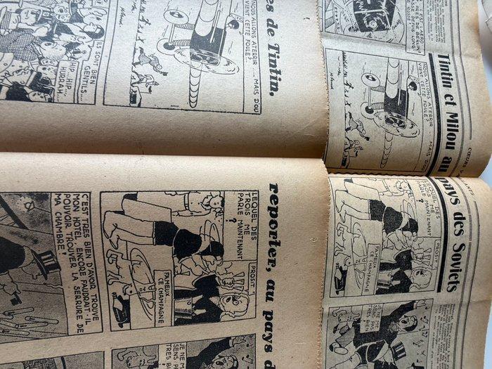Tintin au Pays des Soviets - 2 planches identiques dans, Boeken, Stripboeken
