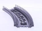Schaal H0 Märklin 7269 gebogen oprit 437.4 r voor M-rails.., Brug, Tunnel of Gebouw, Ophalen of Verzenden, Zo goed als nieuw, Analoog