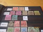 Indiase staten 1890/1930 - selectie van klassieke postzegels, Gestempeld