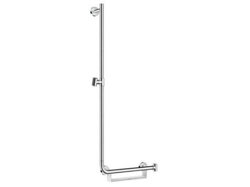 Veiling - Hansgrohe glijstang 110cm links Unica Comfort chro, Doe-het-zelf en Verbouw, Sanitair