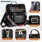 2dekans | Glennoo rugzak - Rugtas dames - Waterdicht - Klein, Ophalen of Verzenden, Zo goed als nieuw, Zwart