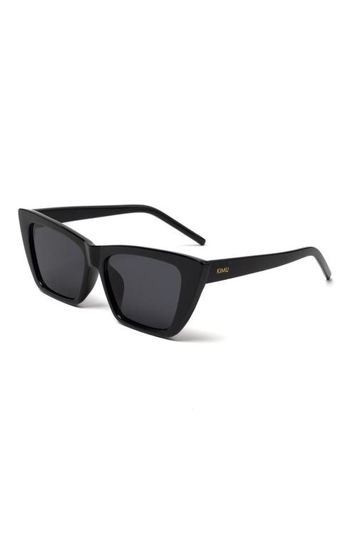 Vierkant Cat Eye Zwart Montuur Zwarte Glazen Kat Tijger Vlin, Hobby en Vrije tijd, Feestartikelen, Carnaval, Feestartikel, Nieuw