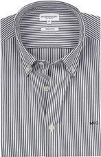 McGregor Overhemd Poplin Streep Navy maat L Heren, Kleding | Heren, Verzenden, Nieuw, Blauw, McGregor