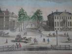 Opticaprent kleur Kleine Voorhout Den Haag, Beauvais, 1780, Antiek en Kunst, Verzenden