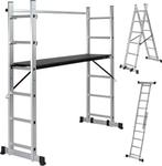 Steiger - Multifuncitionele ladder - Ladderrek - Werkblad, Doe-het-zelf en Verbouw, Nieuw, Overige typen, Ophalen of Verzenden