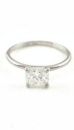 Verlovingsring - 14 karaat Witgoud - 1.01ct. tw. Diamant