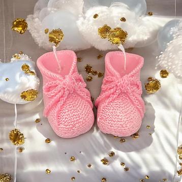 Babybootie kaars beschikbaar voor biedingen