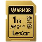 Lexar SDXC Pro Gold Series Armor UHS-II 1TB V60, Audio, Tv en Foto, Fotografie | Geheugenkaarten, Ophalen of Verzenden, Nieuw