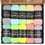 Scheepjes Glow Up Colour Pack - 10 kleuren x 25 gram - Glo, Hobby en Vrije tijd, Ophalen of Verzenden, Nieuw