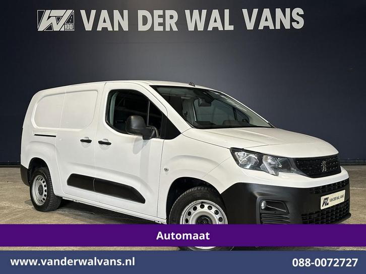 Peugeot Partner | 1.5 BlueHDI 131pk Automaat L2H1 Euro6, Auto's, Bestelauto's, Dealer onderhouden, Te koop, Automaat, Diesel, Wit