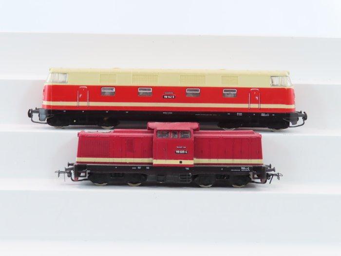 Piko H0 - Diesellocomotief (2) - BR 118 en BR 110 - DR (DDR), Hobby en Vrije tijd, Modeltreinen | H0