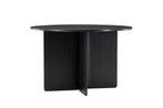 Ronde Eettafel Tyson Ø120 cm Eikenhout Zwart Fineer Jorn, Huis en Inrichting, Verzenden, Nieuw