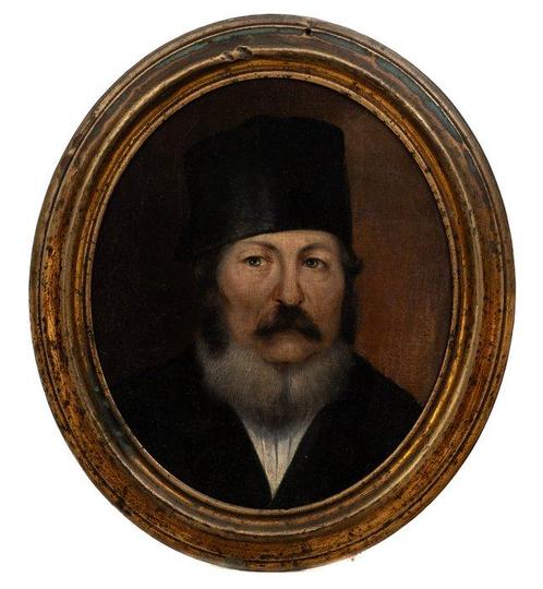 Europese school (XIX) - Old Jewish Man, Antiek en Kunst, Kunst | Schilderijen | Klassiek