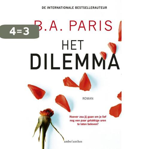 Het dilemma 9789026351204 B.A. Paris, Boeken, Romans, Gelezen, Verzenden