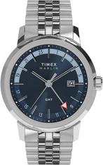 Timex TW2Y47600 Marlin Quartz GMT horloge, Sieraden, Tassen en Uiterlijk, Horloges | Heren, Overige merken, Staal, Verzenden, Polshorloge