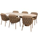 4 Seasons Biarritz tuinset 7-delig amber - Colorado, Tuin en Terras, Tuinsets en Loungesets, Verzenden, Nieuw