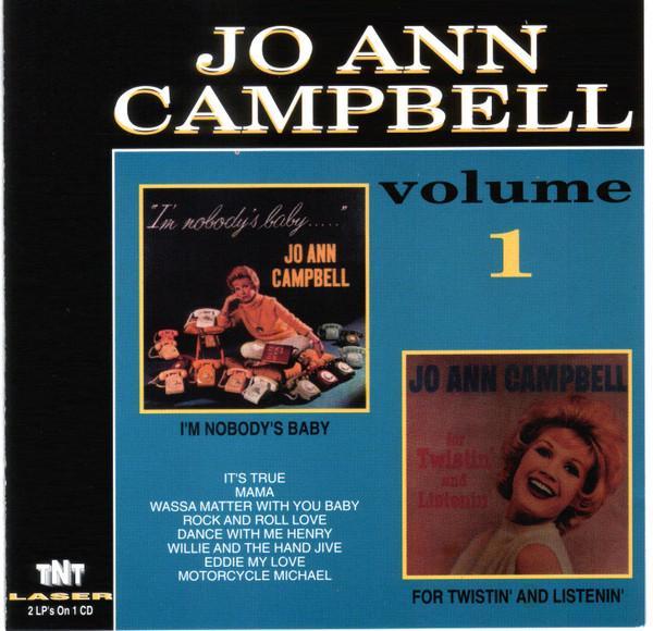 cd - Jo Ann Campbell - Im Nobodys Baby / For Twistin A..., Cd's en Dvd's, Cd's | Overige Cd's, Zo goed als nieuw, Verzenden