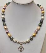 Exclusief collier (62 cm) van Barokmoederparel met