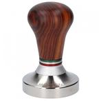Asso Coffee Tamper Flag Wood Rozenhout 58mm (barista tools), Witgoed en Apparatuur, Ophalen of Verzenden, Nieuw