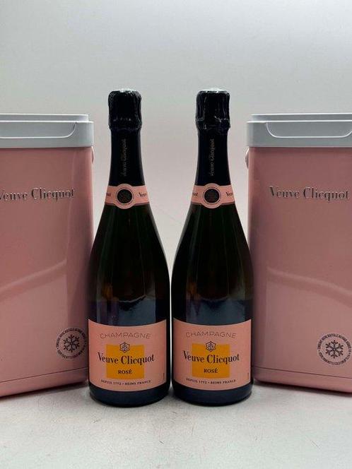 Veuve Clicquot, Edition Glacière Rosé - Champagne Rosé - 2, Verzamelen, Wijnen