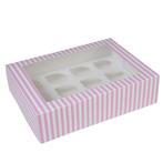 HoM Cupcake Doosje 12 Circus (incl. tray met venster) 2st., Nieuw, Verzenden