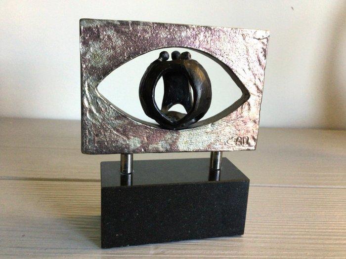 Corry Ammerlaan - sculptuur, “ Oog hebben voor de wereld om, Antiek en Kunst, Curiosa en Brocante