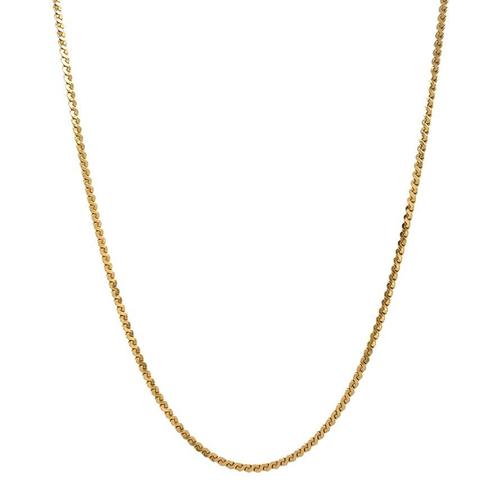 Gouden vintage s-schakel collier 18 krt, Sieraden, Tassen en Uiterlijk, Kettingen, Nieuw, Ophalen of Verzenden