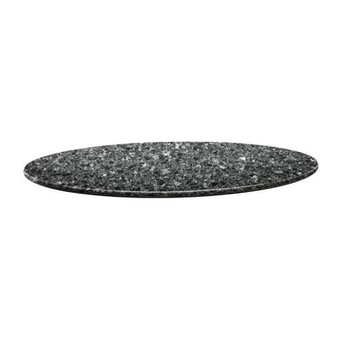 Tafelblad Smart Line - rond Ø70cm - zwart graniet, Zakelijke goederen, Horeca | Keukenapparatuur, Nieuw in verpakking, Verzenden