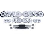 Professionele Dumbell Set 30 kg Chroom - Inclusief Barbel..., Ophalen of Verzenden, Nieuw