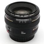 Canon EF 50mm f/1.4 USM met filter en doos - standaard lens,, Nieuw