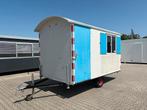 Schaftwagen langzaamverkeer - 4x2 meter  met berging, Ophalen of Verzenden