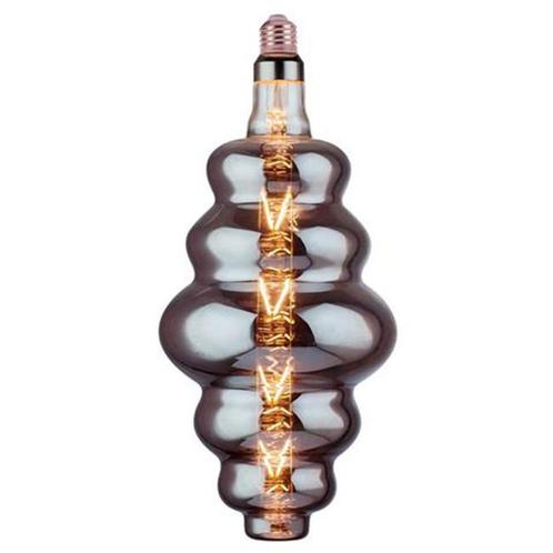 LED Lamp - E27 Fitting - Titanium - 8W - Warm Wit 2400K, Huis en Inrichting, Lampen | Losse lampen, Led-lamp, Nieuw, Minder dan 30 watt