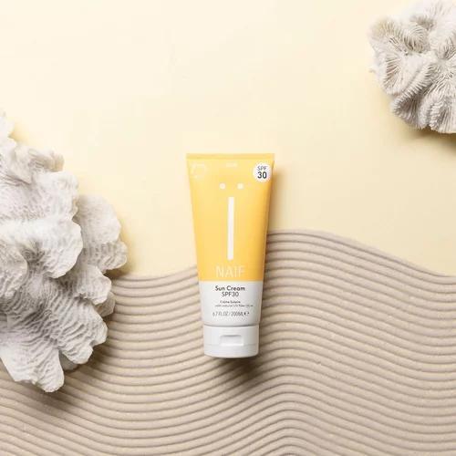 Naïf Body Sunscreen SPF30 (Zonnebrand), Sieraden, Tassen en Uiterlijk, Uiterlijk | Lichaamsverzorging, Nieuw, Verzenden