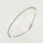 Zonder Minimumprijs - Armband - 14 karaat Witgoud - 3.13ct., Sieraden, Tassen en Uiterlijk, Armbanden, Nieuw
